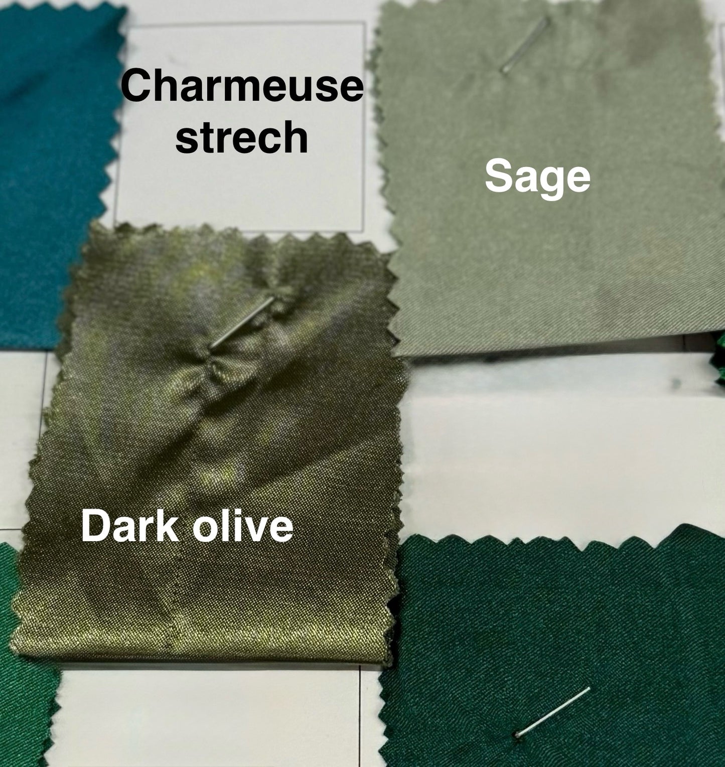 Catálogo charmeusse con licra tipo seda