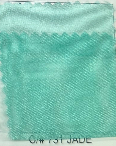 Organza satinada #731 Jade