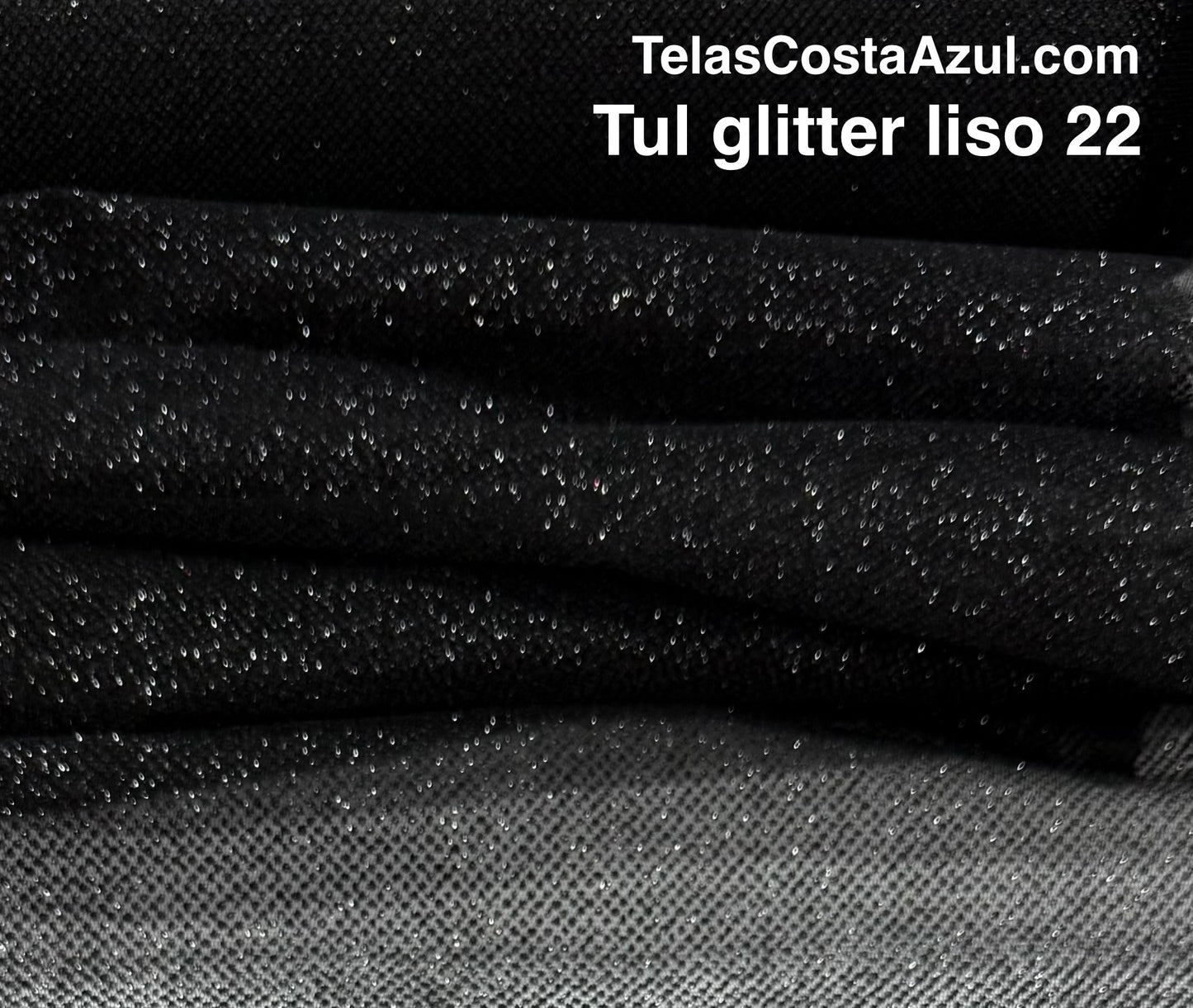 Tul Glitter liso 22