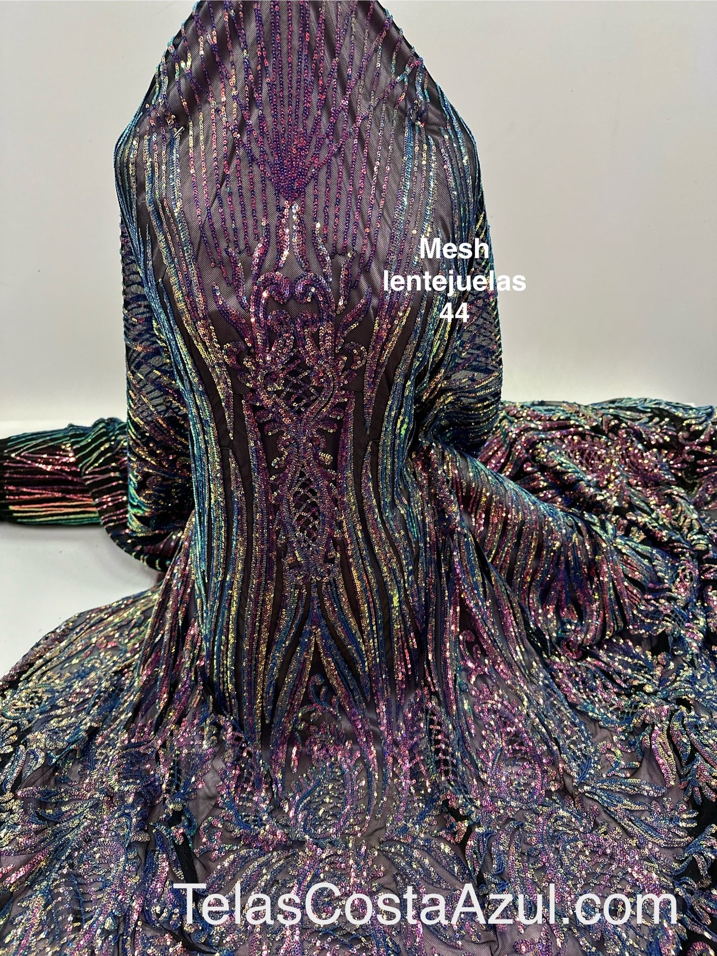 Mesh lentejuelas 44
