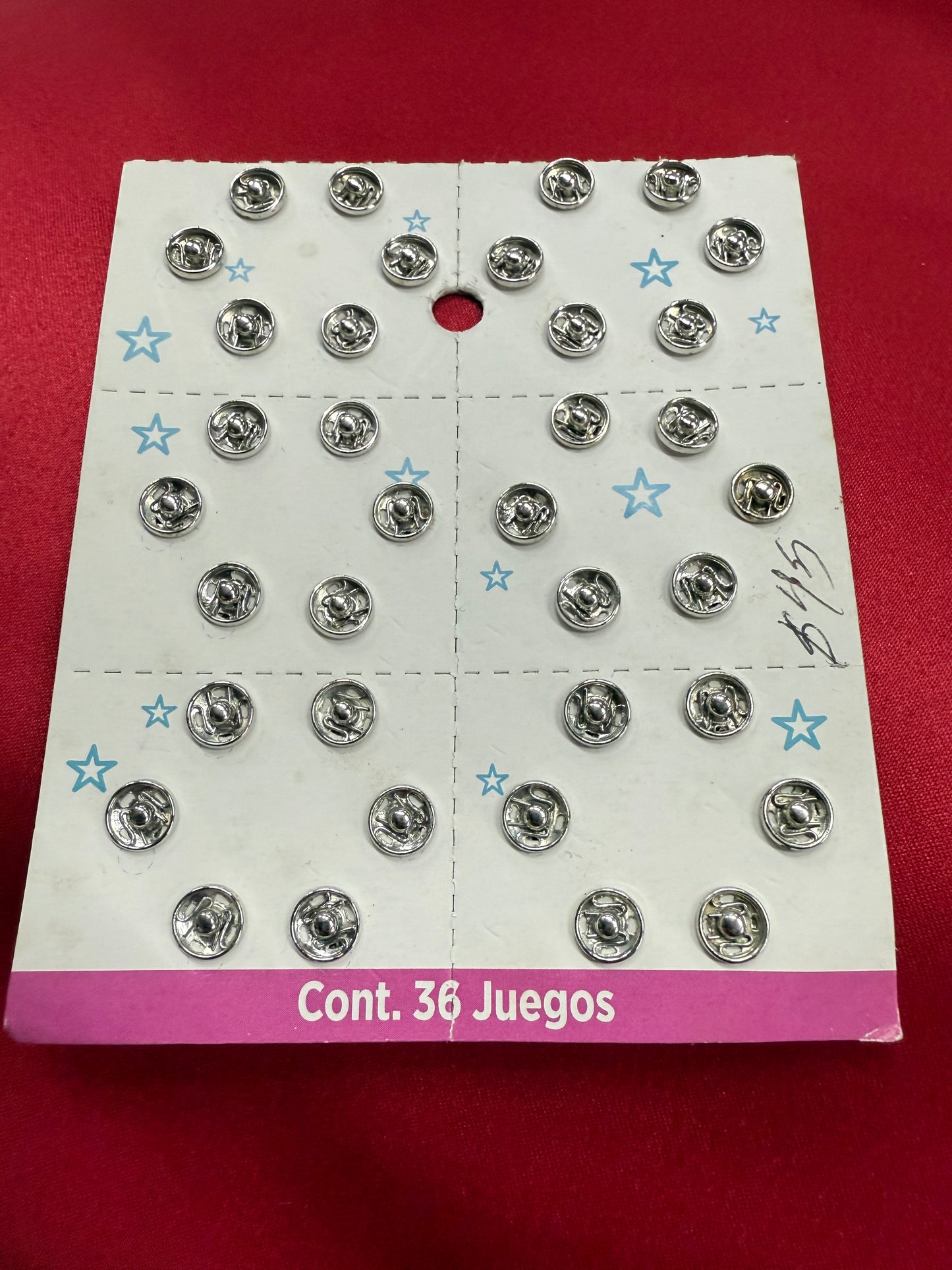 Broche a presión chico