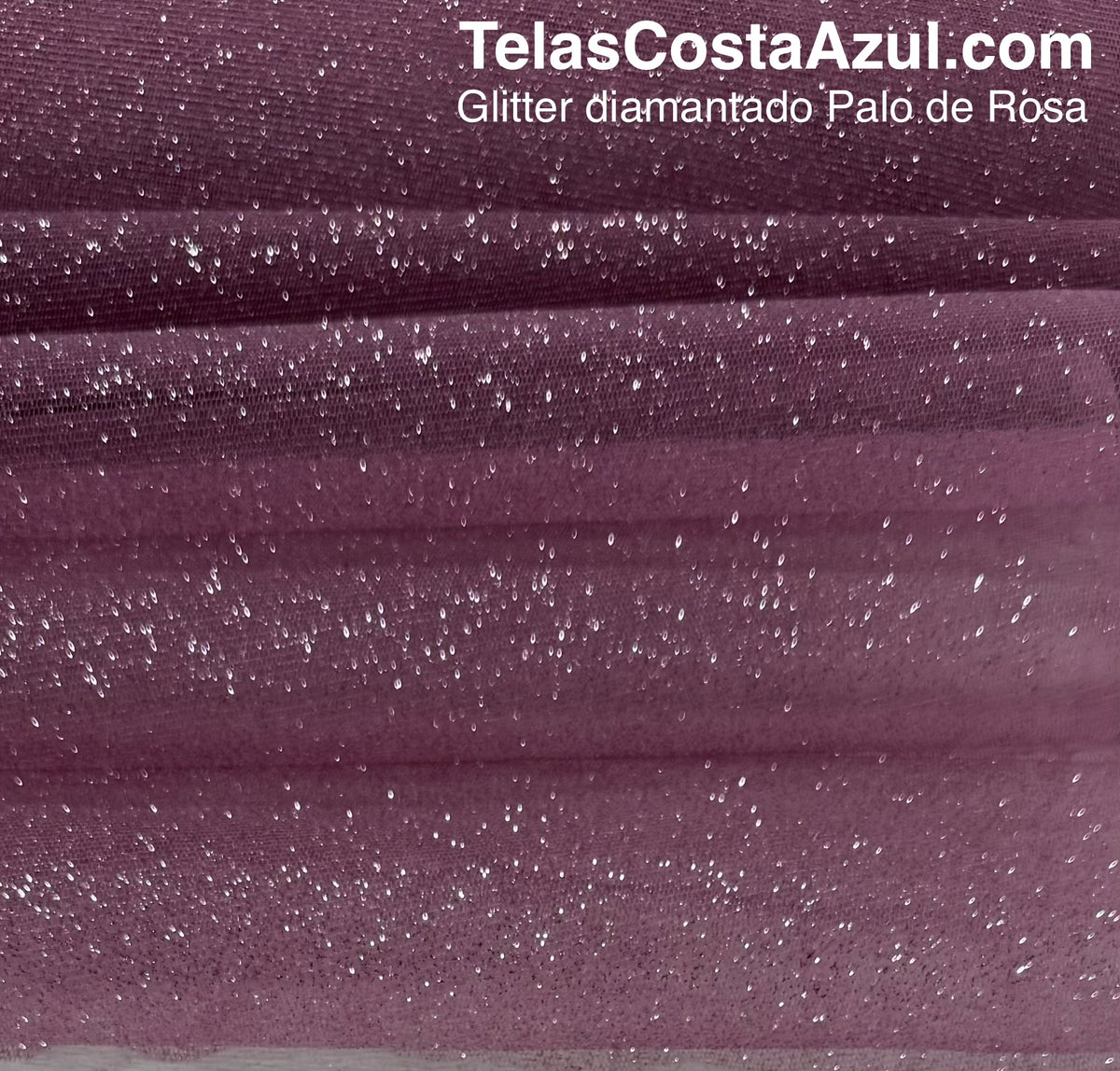 Glitter diamantado Palo de Rosa