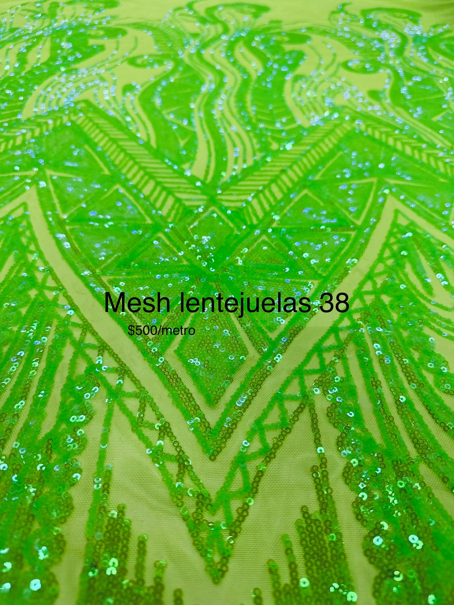 Mesh lentejuelas 38