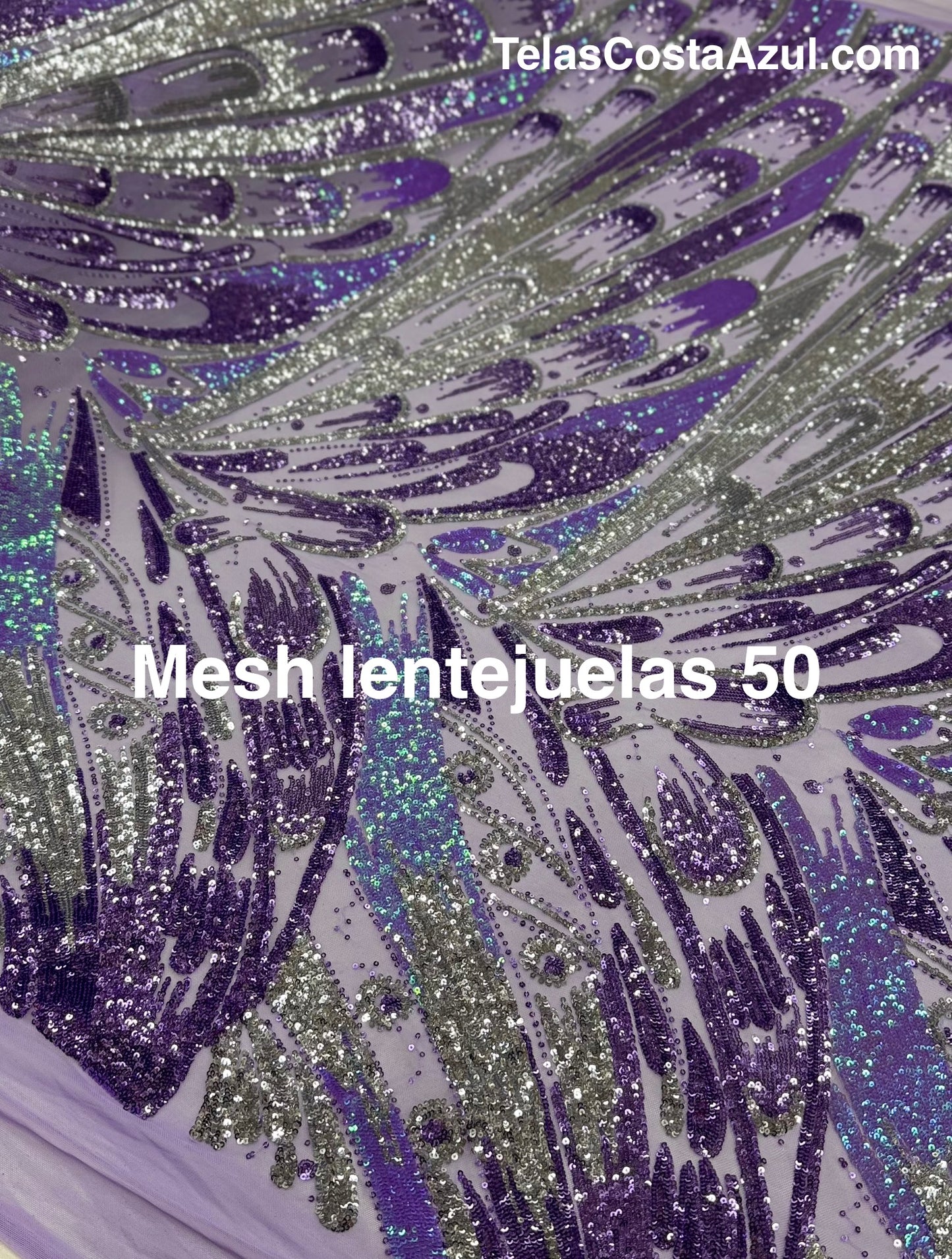 Mesh lentejuelas 50