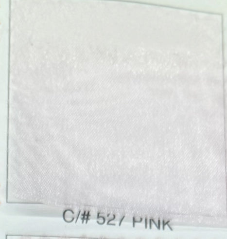 Organza satinada #527 Pink