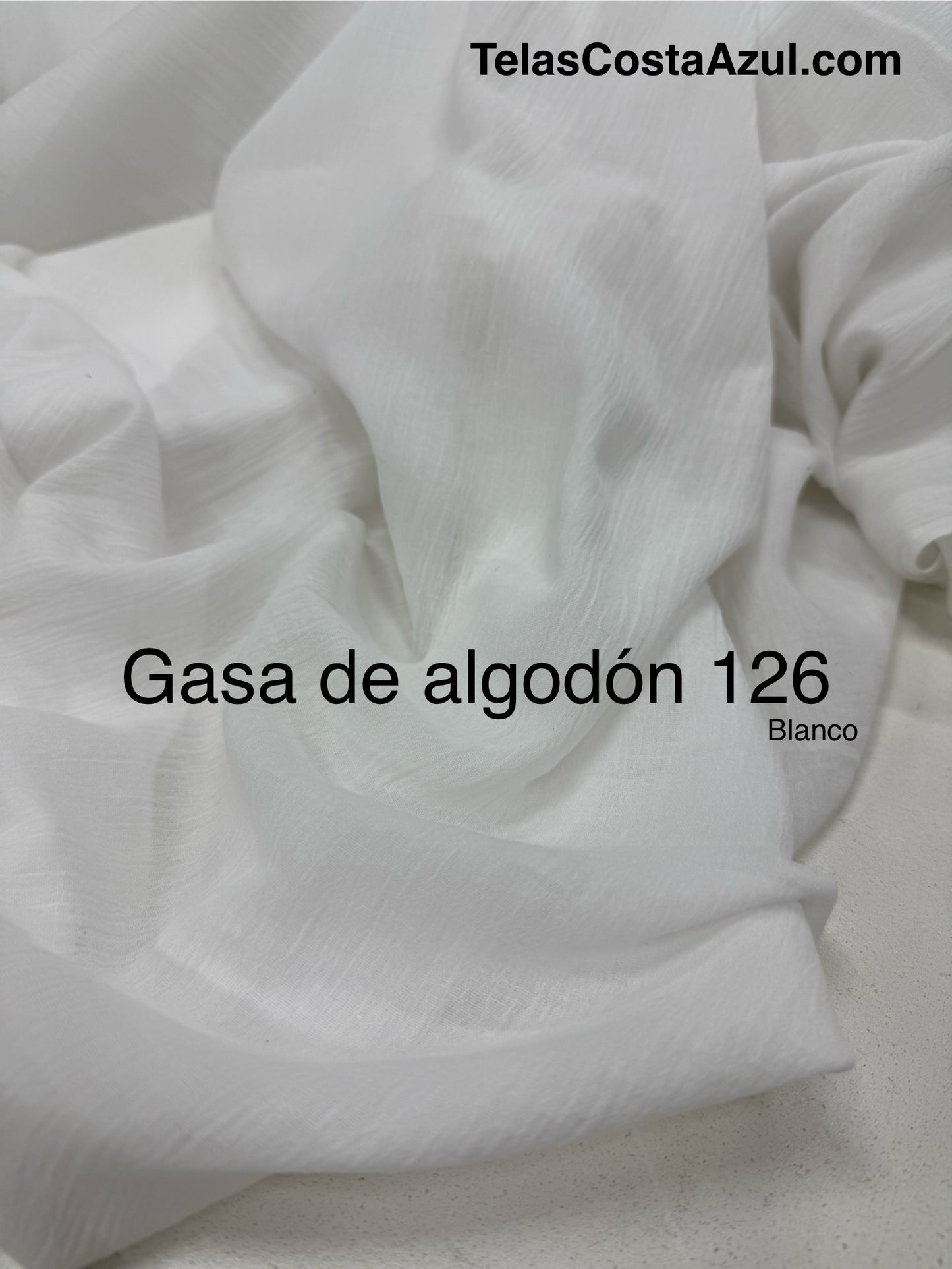 Gasa de algodón 126