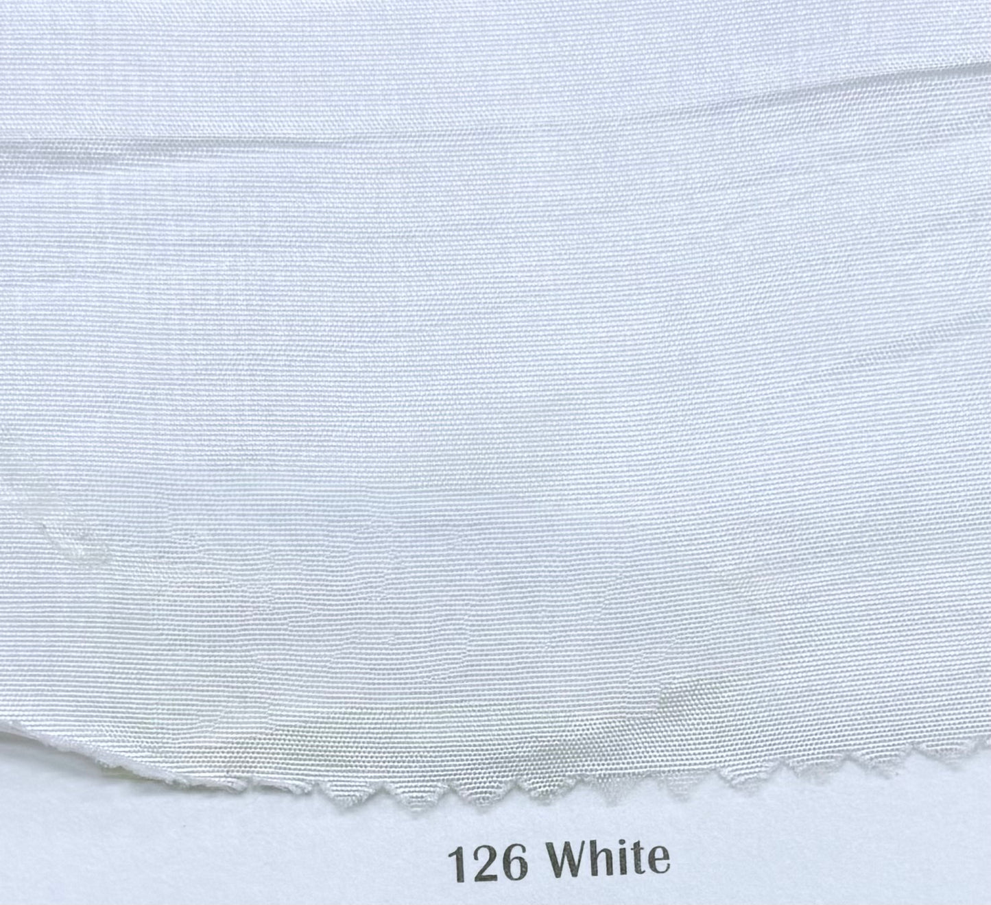 Tafeta satinada #126 White