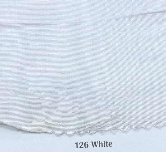 Tafeta satinada #126 White