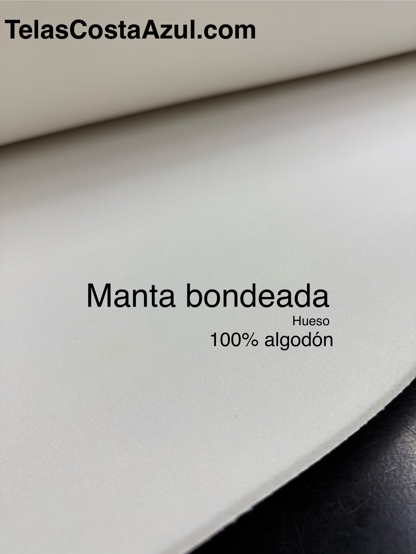 Manta bondeada Hueso
