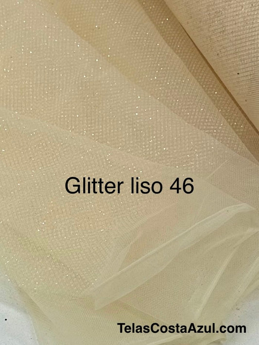 Tul glitter liso 46