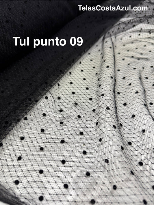 Tul punteado 09