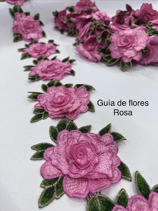 Guía de flores Rosa