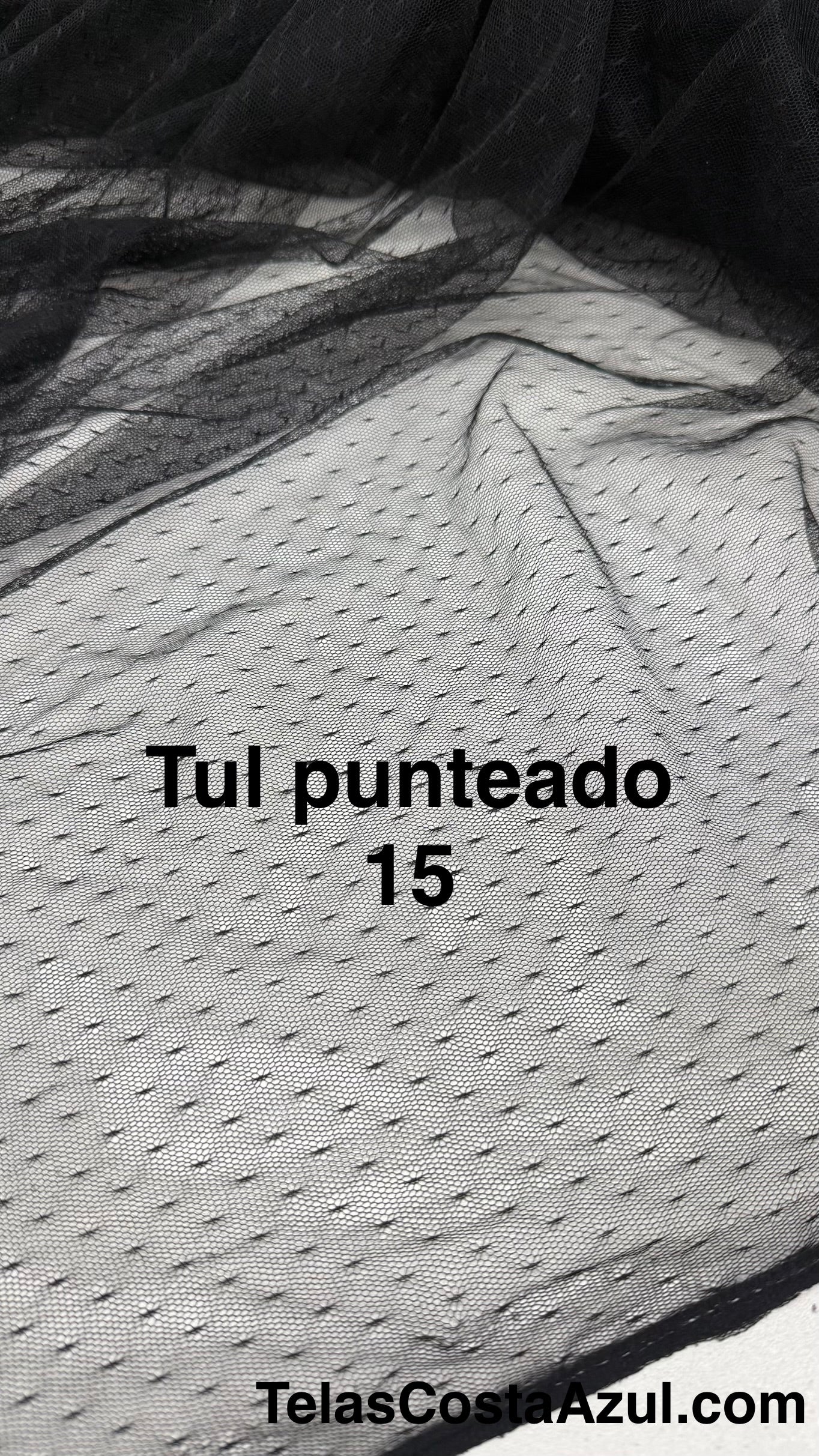 Tul punteado 15