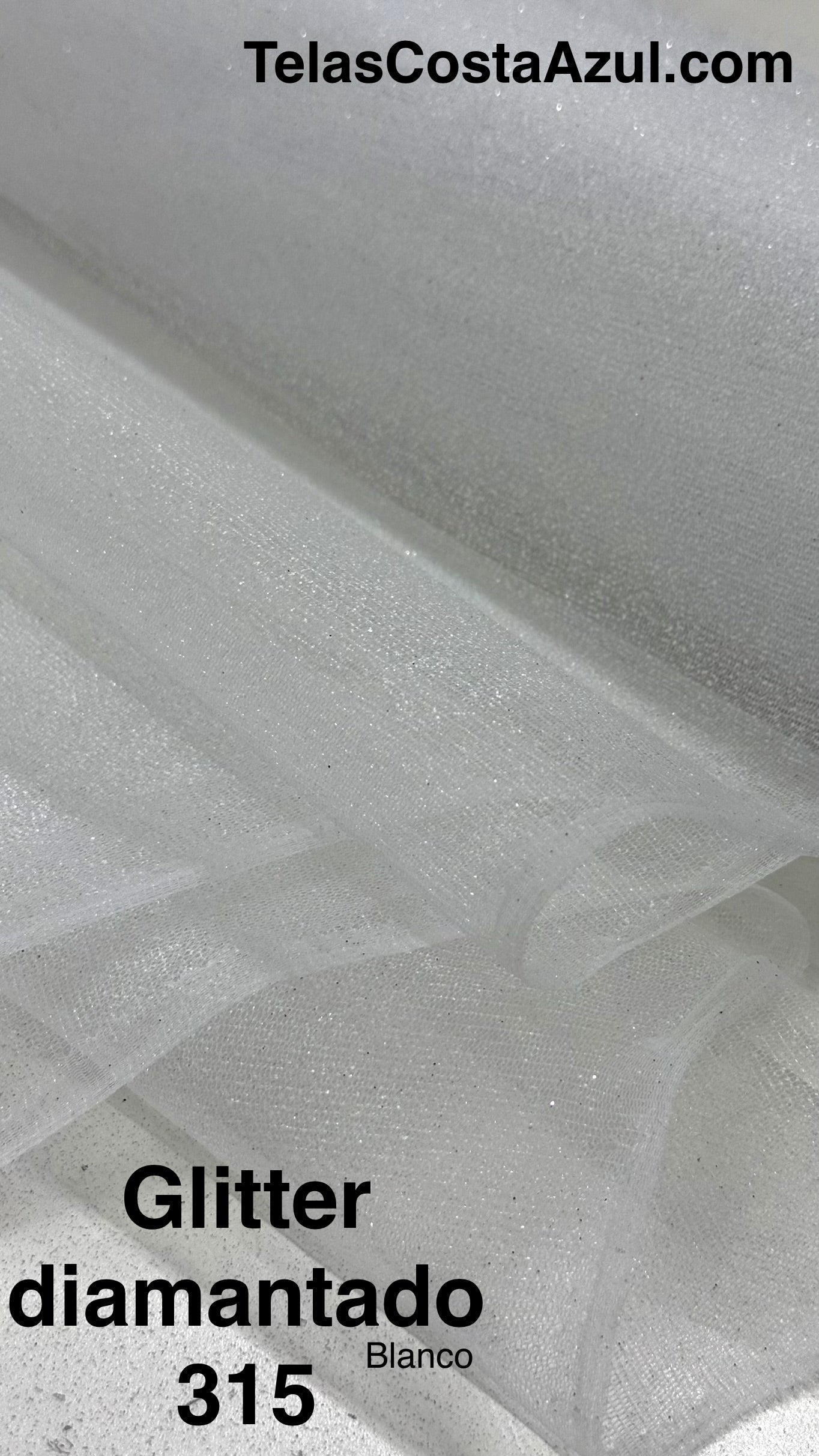 Glitter diamantado 315