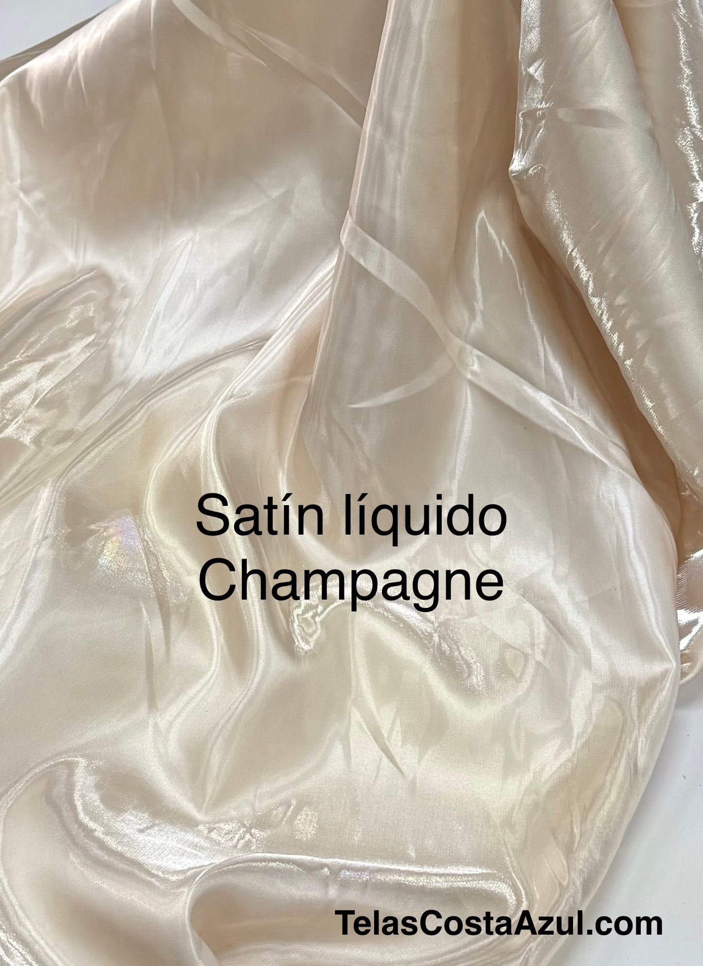 Satín líquido Champagne