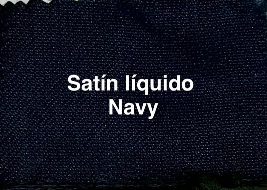 Satín líquido Navy