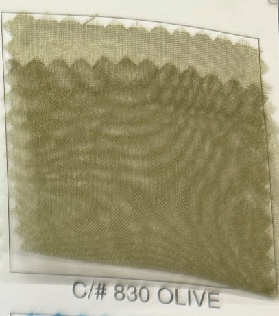 Organza satinada #830 Olive