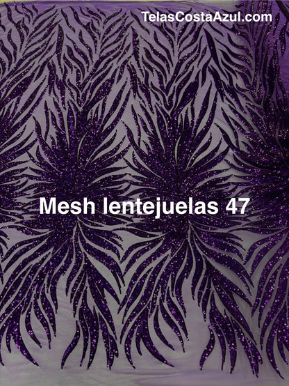 Mesh lentejuelas 47