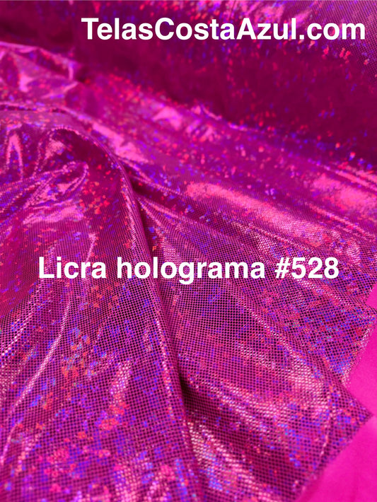 Licra holograma #528