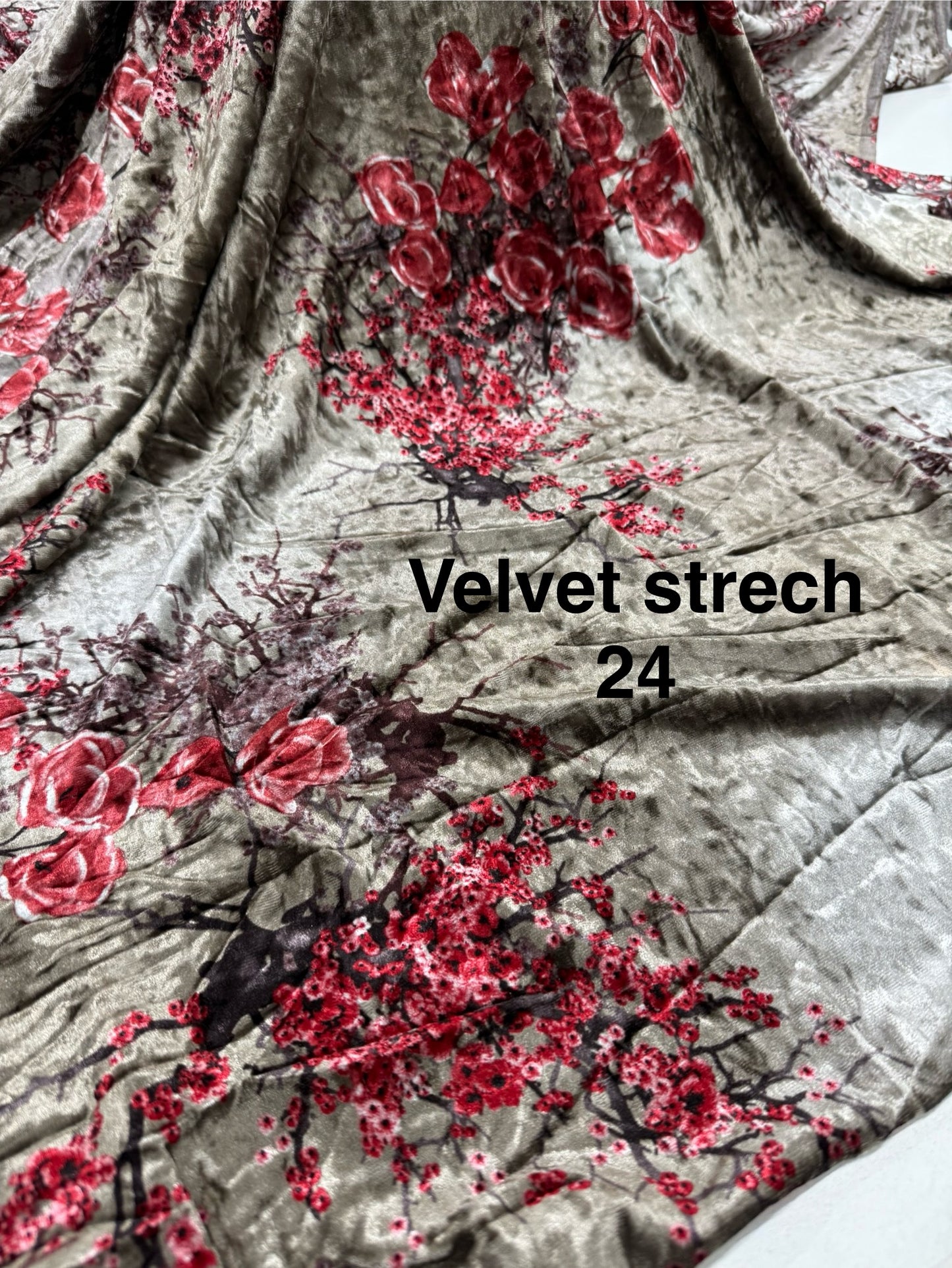 Velvet strech 24