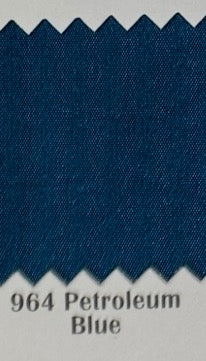 Tafeta satinada #964 Petroleum Blue