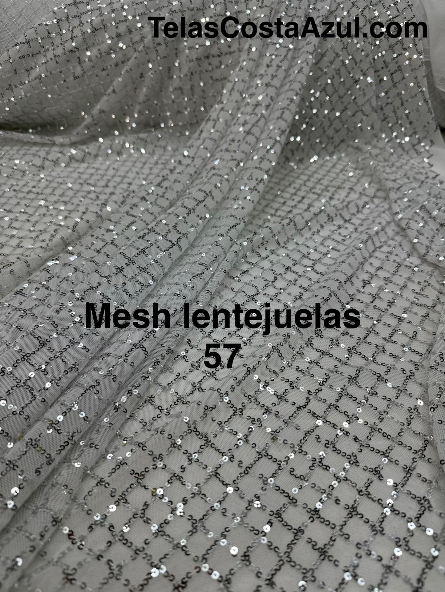 Mesh lentejuelas 57