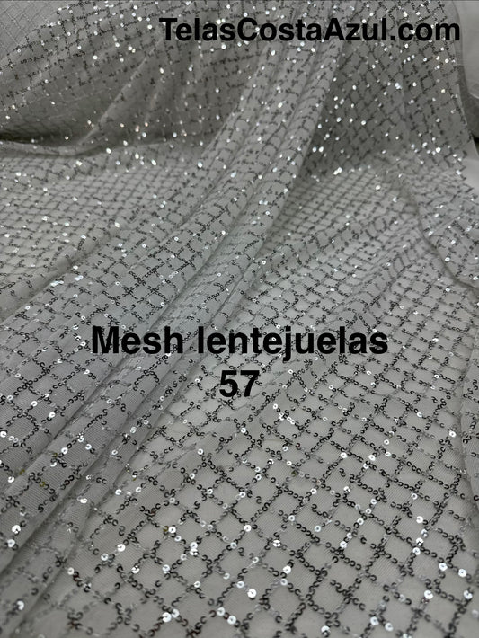 Mesh lentejuelas 57