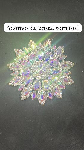ADORNO DE CRISTAL TORNASOL