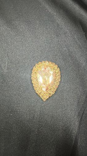 PIEDRA OVALADA DORADA