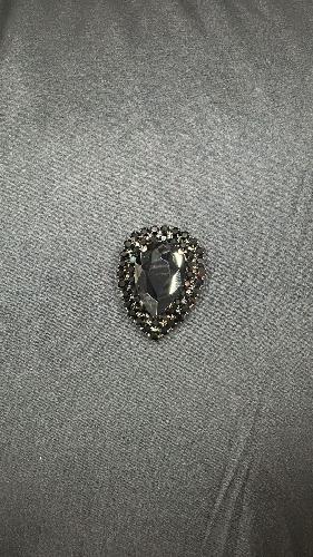 PIEDRA OVALADA NEGRA