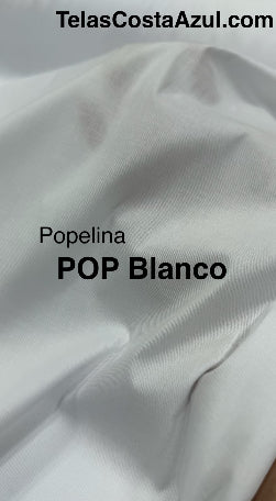 POPELINA POP BLANCO