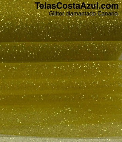 GLITTER DIAMANTADO CANARIO