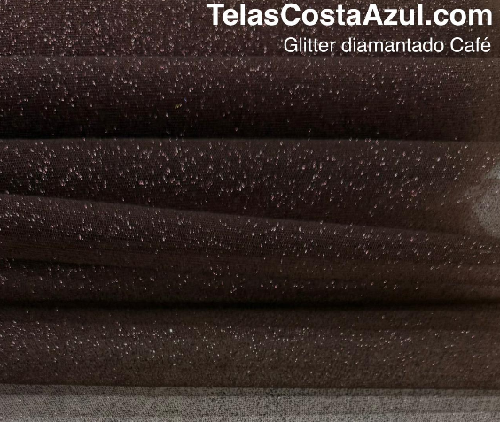 GLITTER DIAMANTADO CAFE