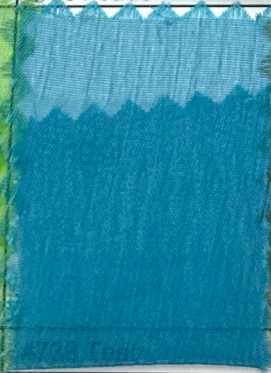 Chifón tornasol 738 Teal