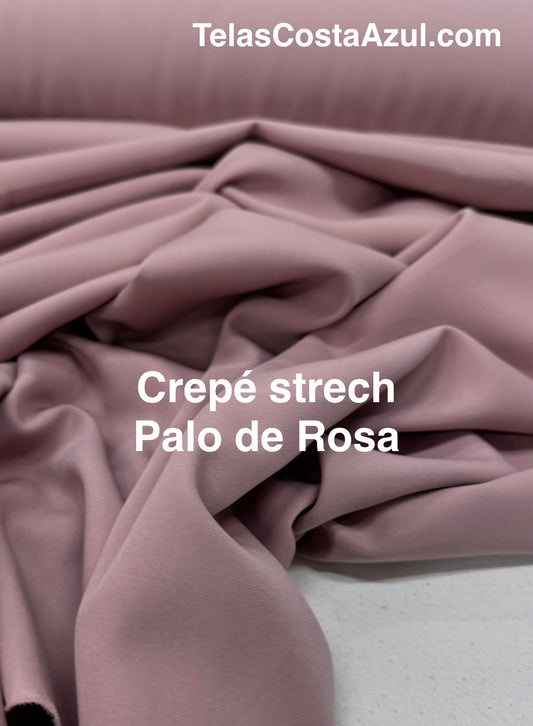 Crepé strech Palo de Rosa