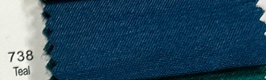 Shantú satinado #738 Teal