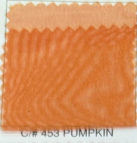 Organza satinada #453 Pumpkin