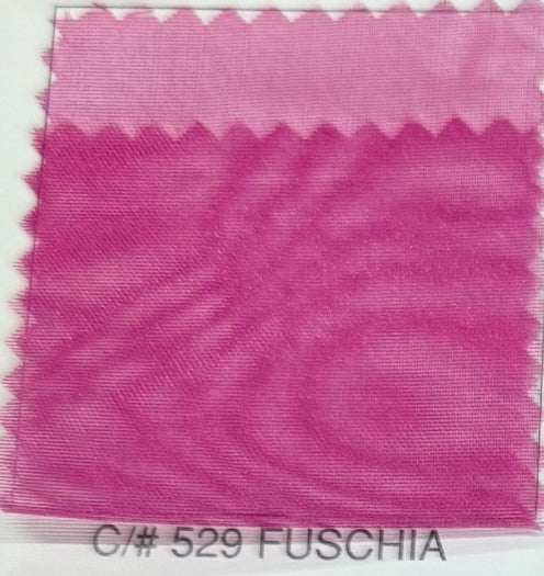 Organza satinada #529 Fuschia