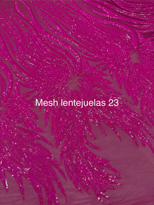 Mesh lentejuelas 23