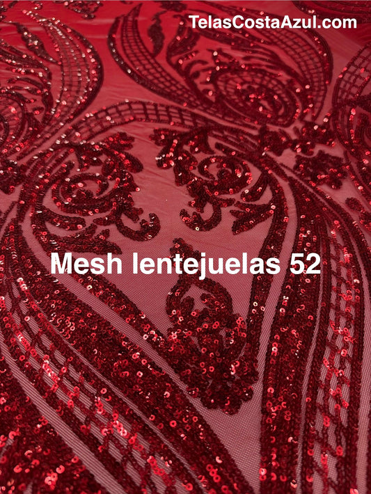 Mesh lentejuelas 52