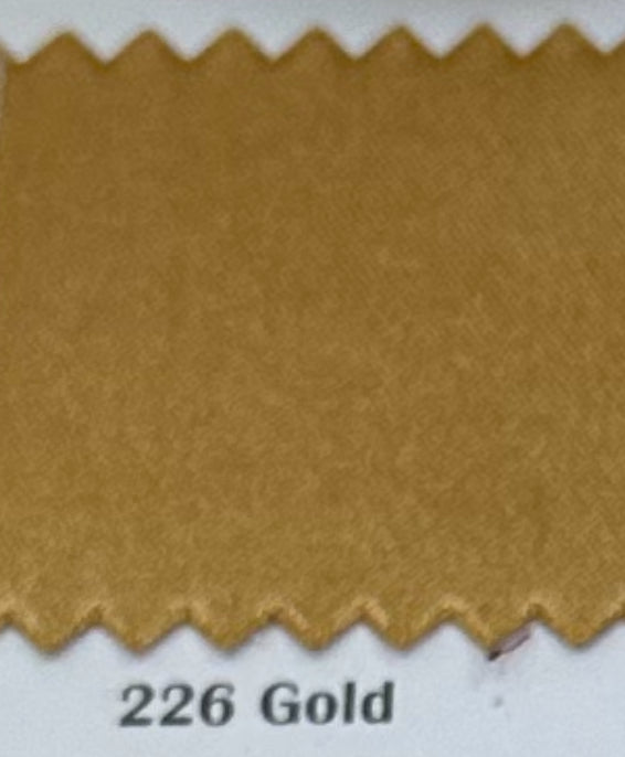 Satín regular #226 Gold