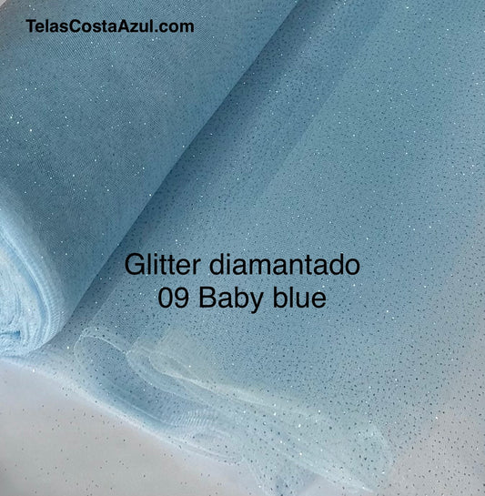 Glitter diamantado 09 Baby blue