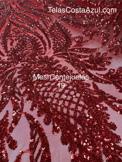 Mesh lentejuelas 19
