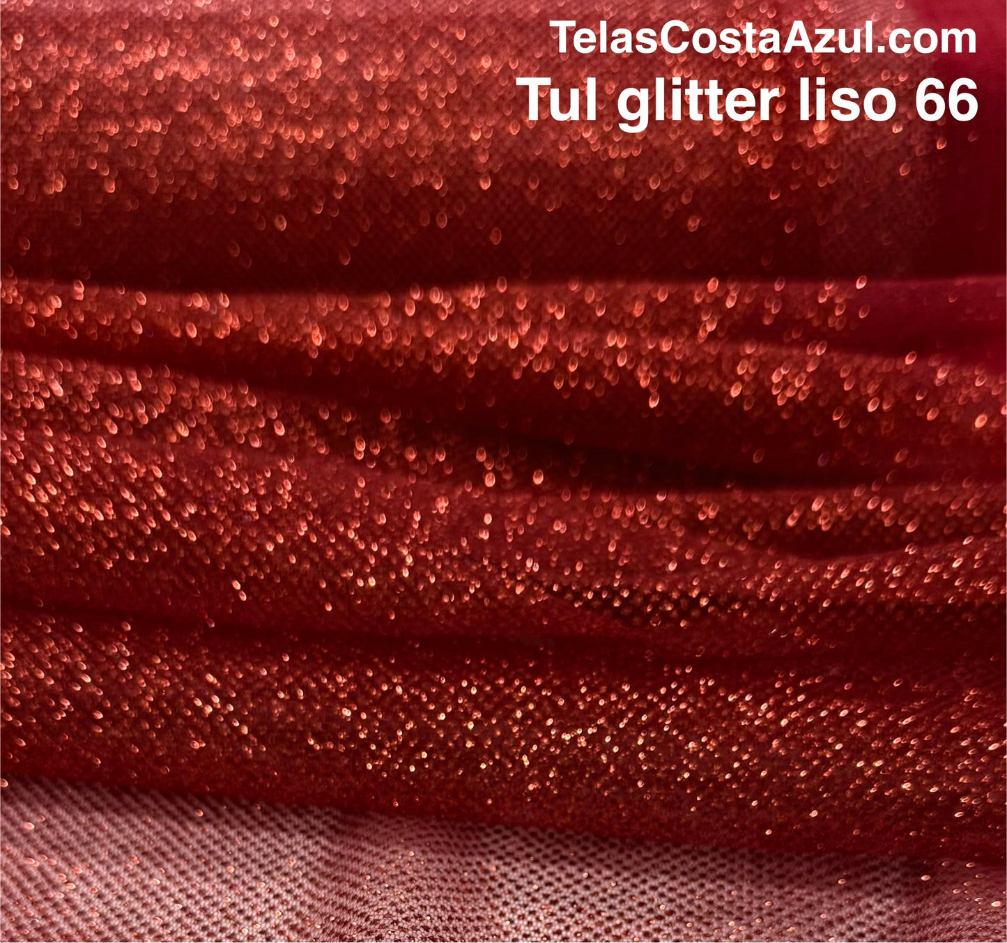 Tul Glitter liso 66