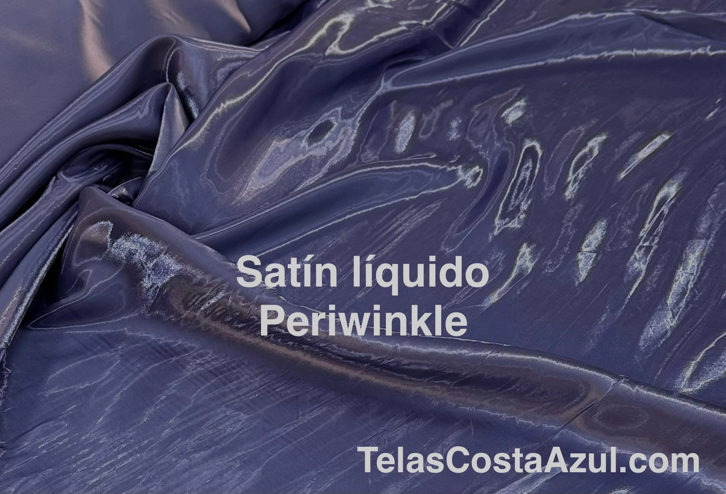 Satín líquido Periwinkle