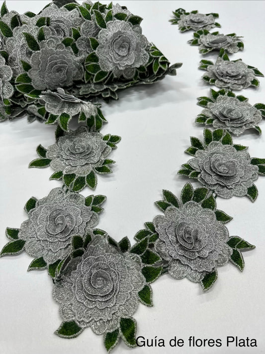 GUÍA DE FLORES PLATA