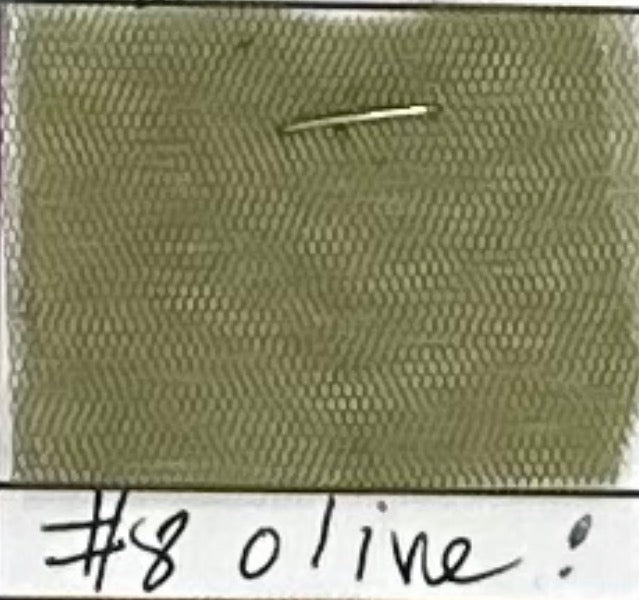 Tul italiano/óptico #8 Olive