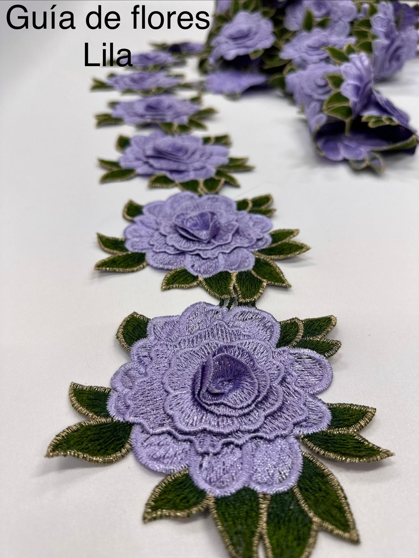 GUÍA DE FLORES LILA