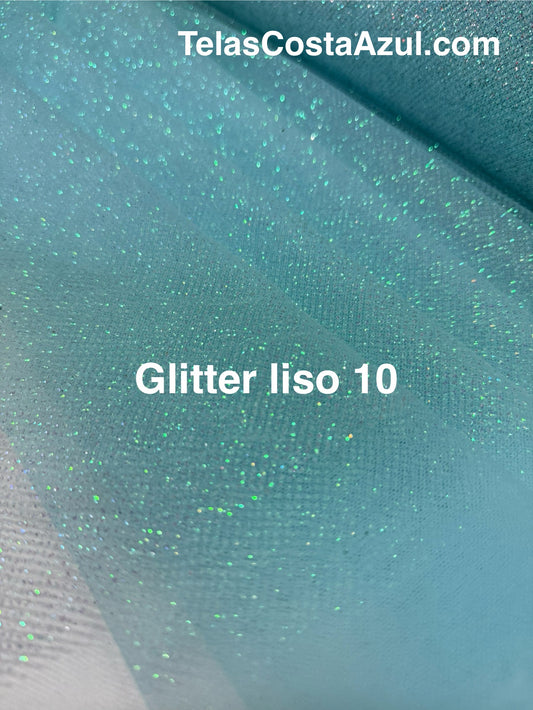 Tul glitter liso 10
