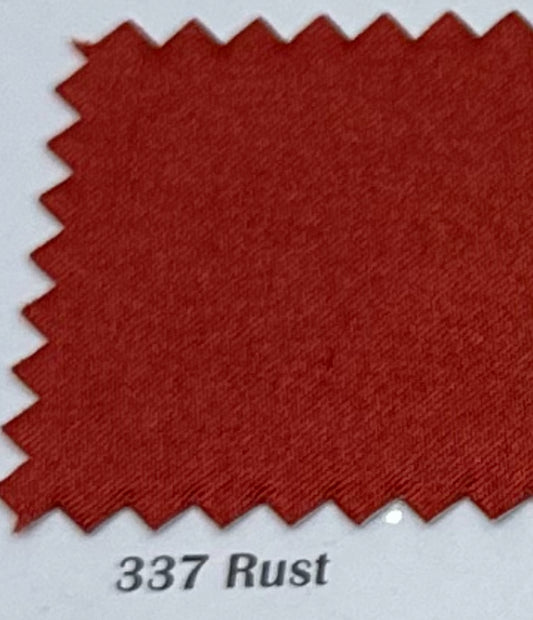 Satín regular #337 Rust
